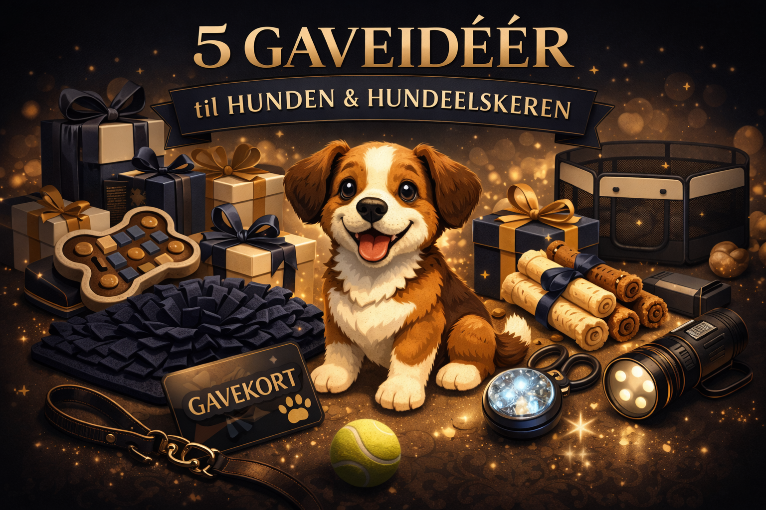 5 Fantastiske Gaveidéer til Hunden eller Hundeelskeren