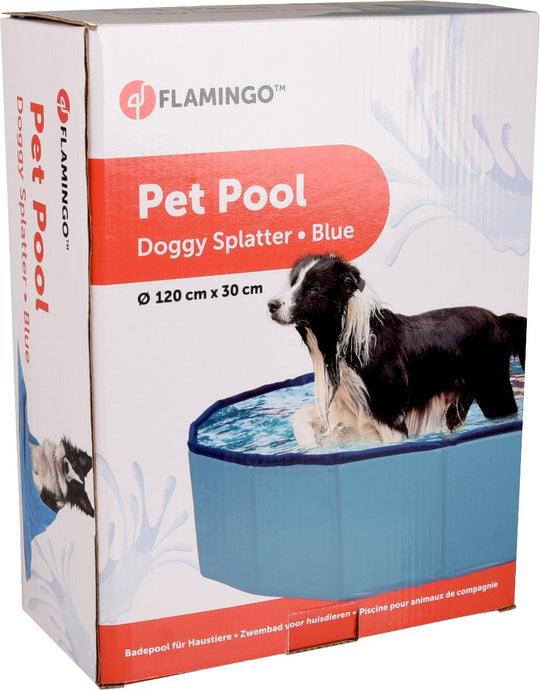 Flamingo Hundepool 120x30cm