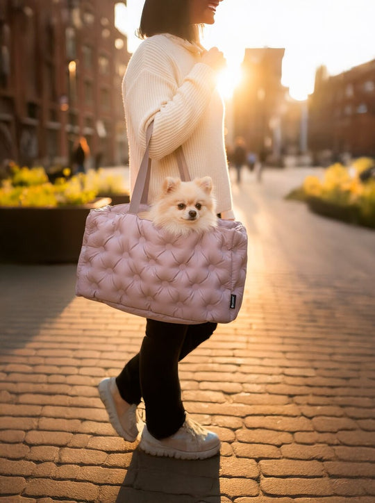 Imelda hundetaske - Pink