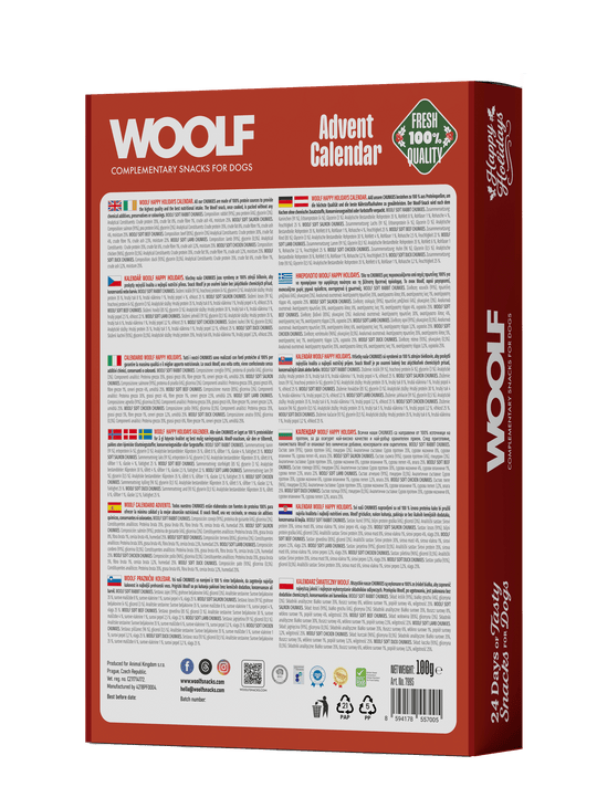 Woolf julekalender til hunde