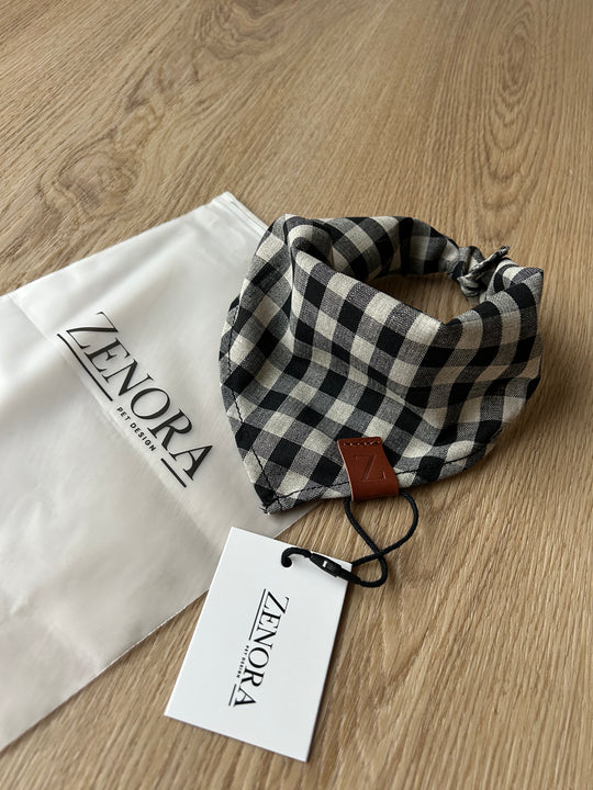 Zenora Hundebandana - Nordic Check