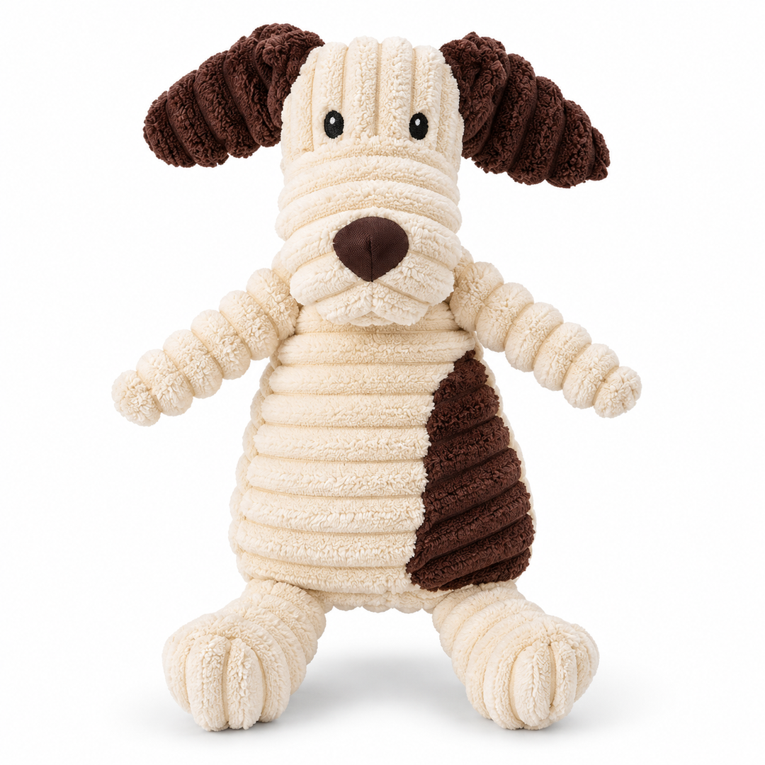 Fløjl hundebamse - Hund