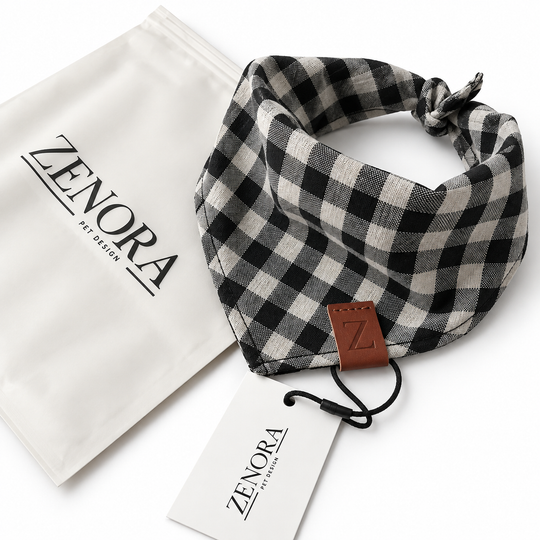 Zenora Hundebandana - Nordic Check