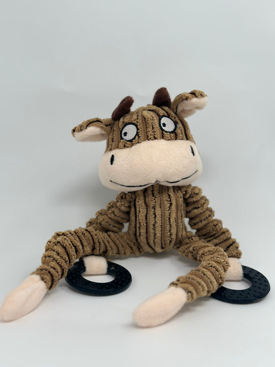 Fløjlbamser m. silikoneringe - PupDeluxe.dk