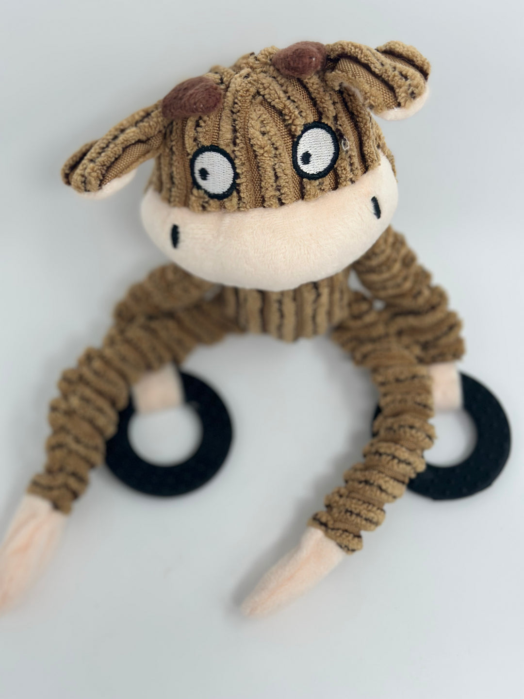 Fløjlbamser m. silikoneringe - PupDeluxe.dk