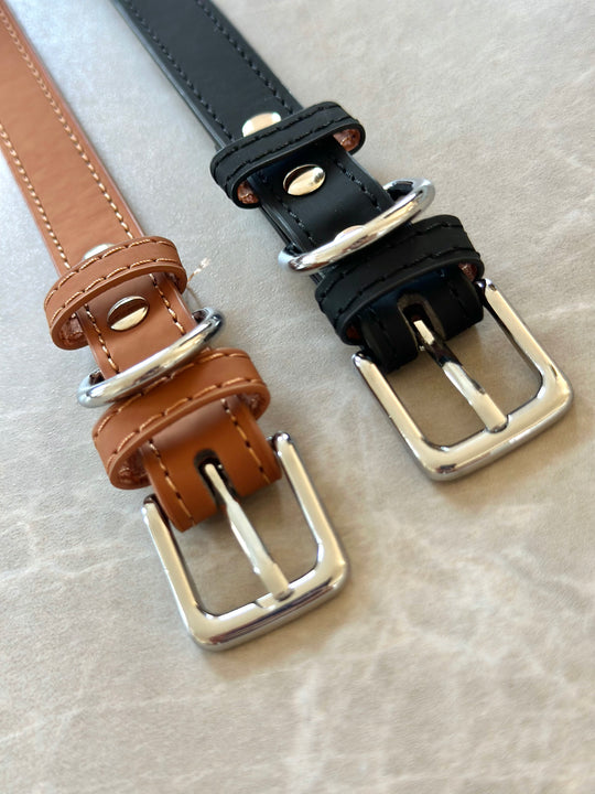 Zenora halsbånd af vegansk læder - PupDeluxe.dk