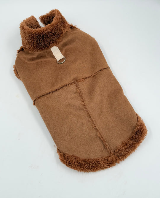 Zenora Teddy Hundejakke - Brun - PupDeluxe.dk