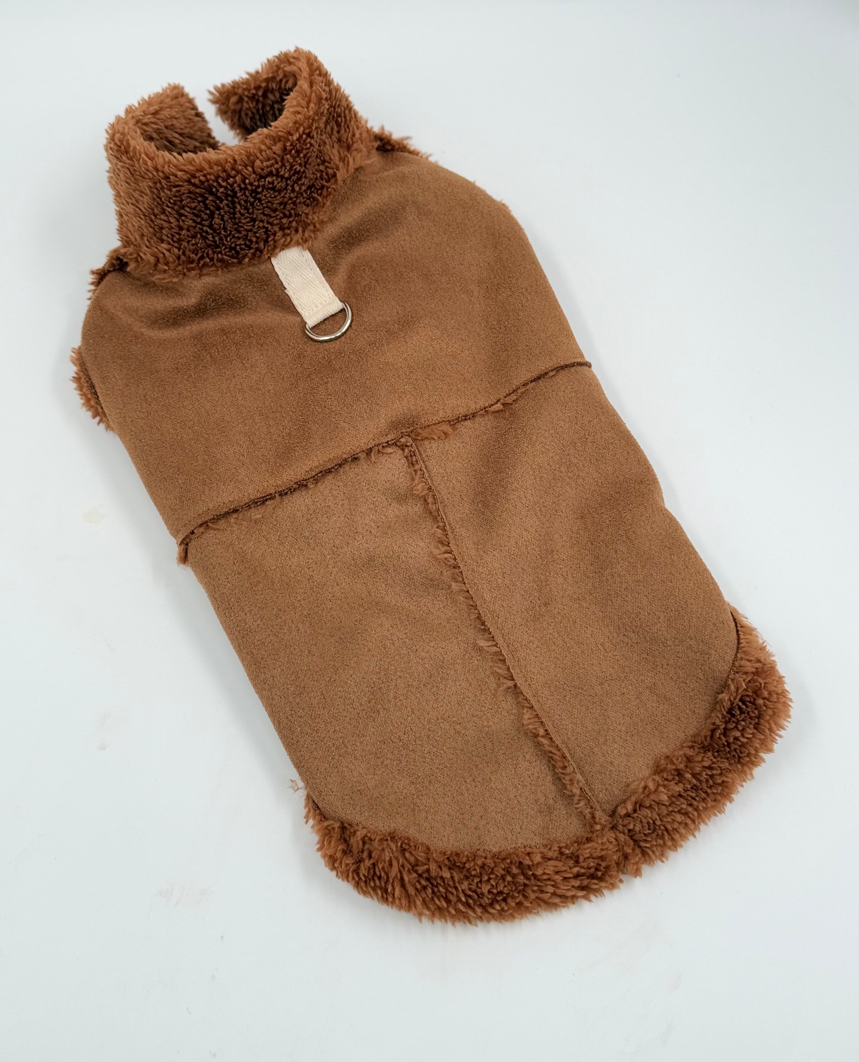 Zenora Teddy Hundejakke - Brun - PupDeluxe.dk