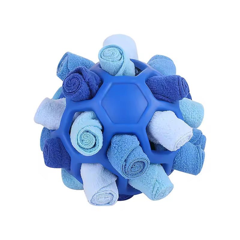 Aktivitetsbold med snuseruller - PupDeluxe.dk