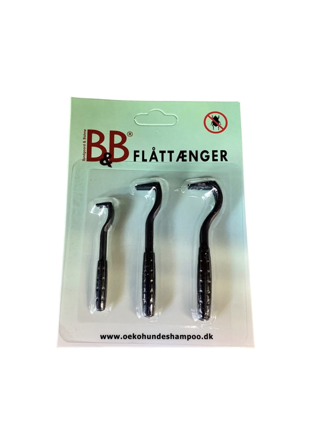 B&B Flåttænger - Sampak 3 stk. - PupDeluxe.dk