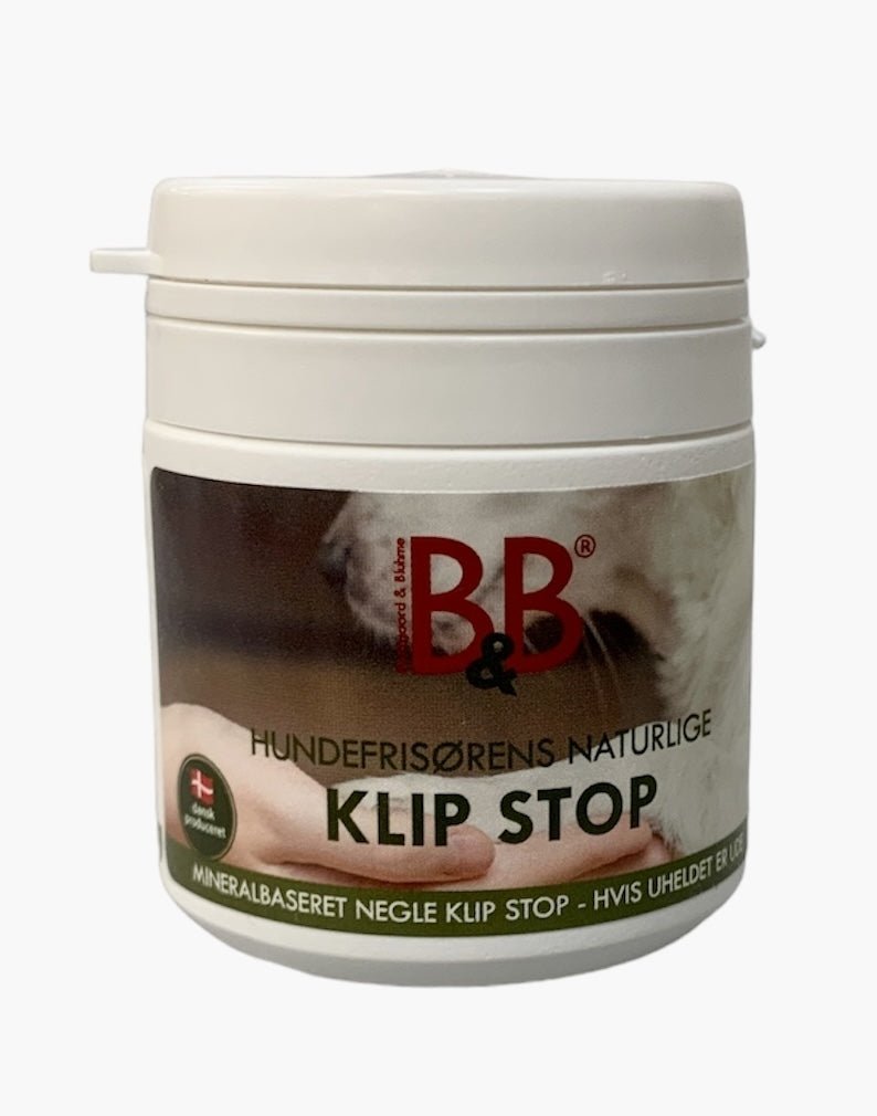 B&B Mineralbaseret Negle Klip Stop - PupDeluxe.dk