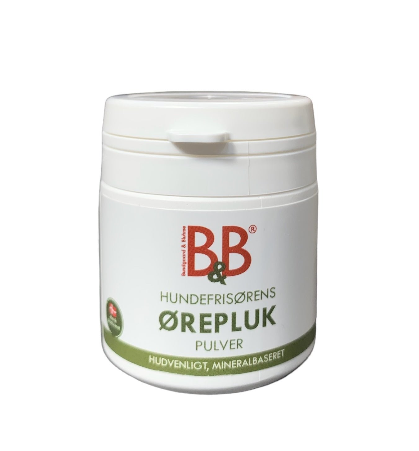 B&B Mineralbaseret Ørepluk pulver - PupDeluxe.dk