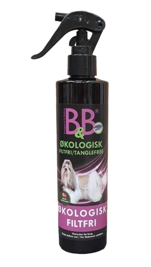 B&B Økologisk Filtfri - 300 ml. - PupDeluxe.dk
