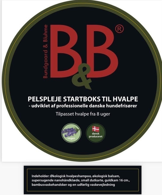 B&B pelspleje hvalpepakke - PupDeluxe.dk