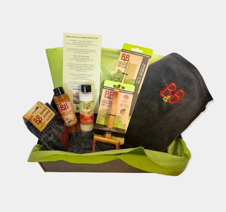 B&B pelspleje hvalpepakke - PupDeluxe.dk