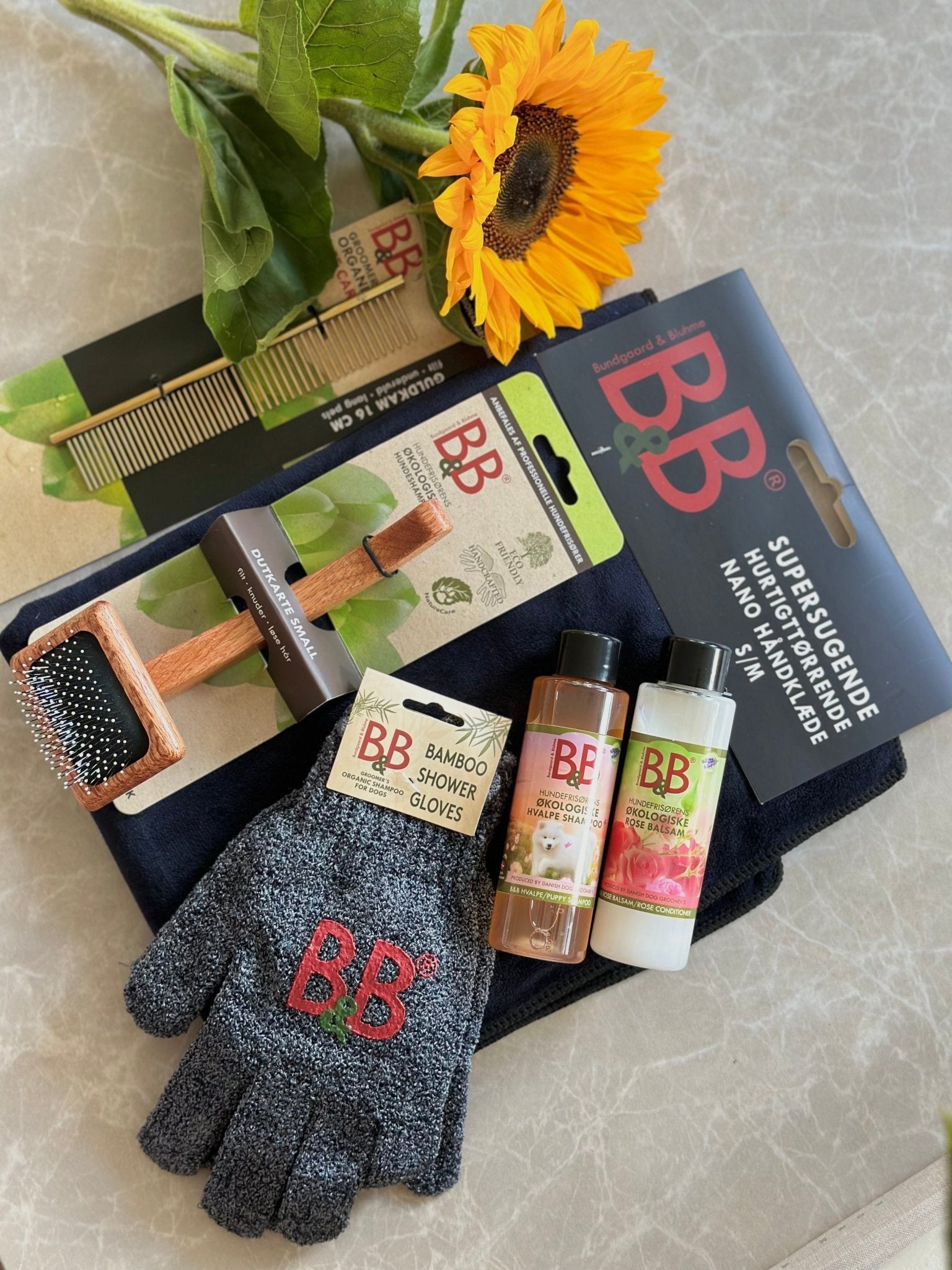 B&B pelspleje hvalpepakke - PupDeluxe.dk