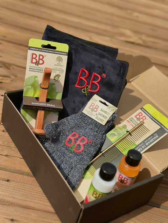 B&B pelspleje hvalpepakke - PupDeluxe.dk