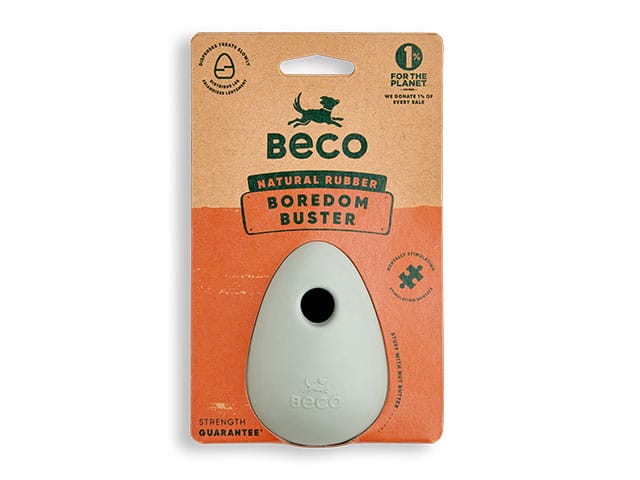 Beco Natural Rubber Aktivitetsbold, Grøn - PupDeluxe.dk