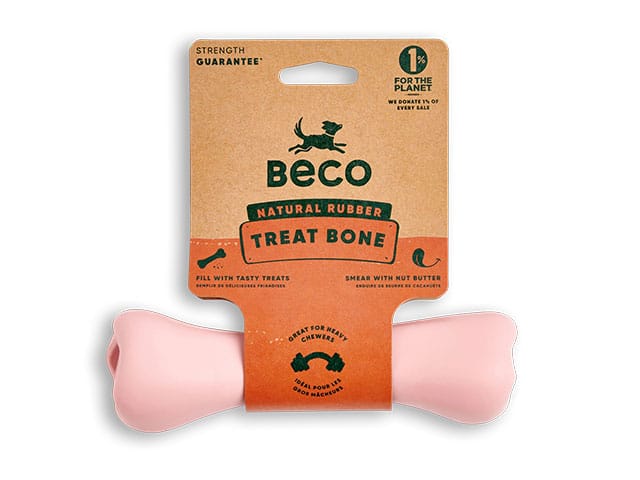 Beco Natural Rubber Ben, Lyserød - PupDeluxe.dk