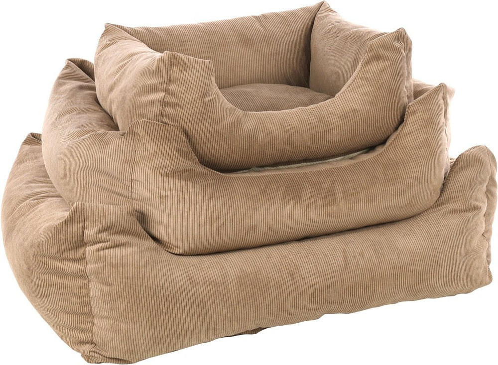 CELESTE Hundekurv Rektangel - Sand - PupDeluxe.dk