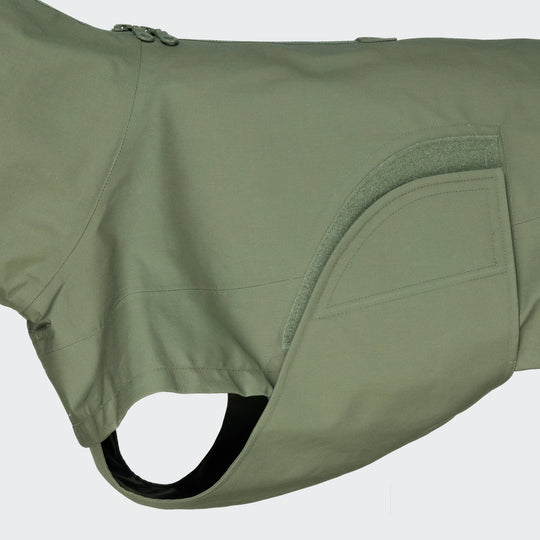 Cloud7 Hunderegnjakke Lewis Olive - PupDeluxe.dk