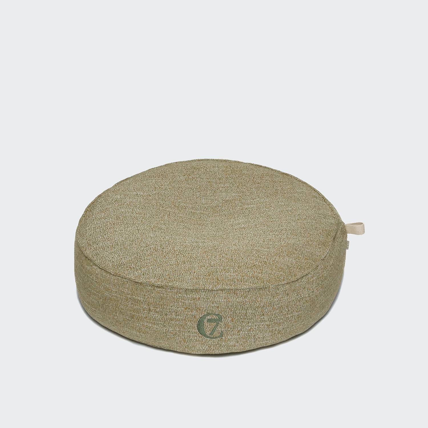 Cloud7 Hundeseng Pouf Tweed Mélange Greenish - PupDeluxe.dk