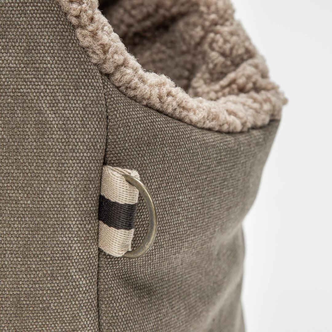 Cloud7 Hundetaske Lucca Canvas Sand - PupDeluxe.dk