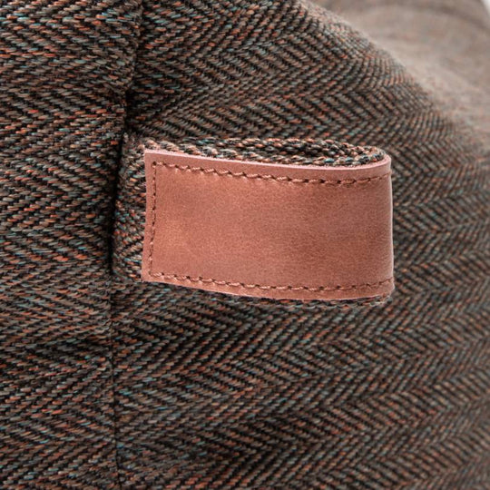 Cloud7 Sleepy Deluxe hundeseng Herringbone Brown - PupDeluxe.dk