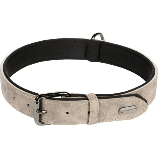 DELU halsbånd - Taupe - PupDeluxe.dk