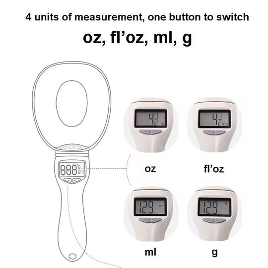 Digital måleske til foder - PupDeluxe.dk