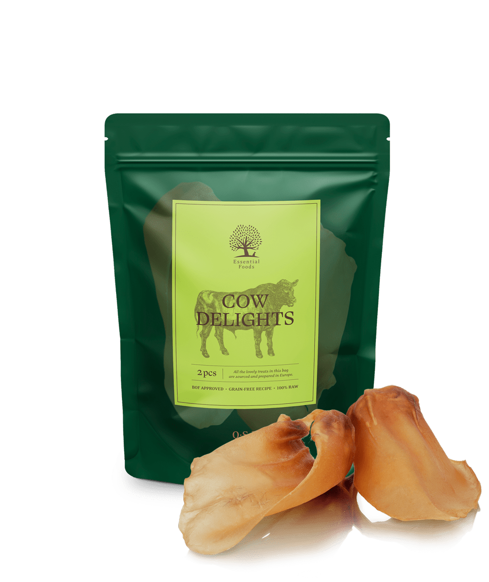 Essential Cow Delights 2stk - PupDeluxe.dk