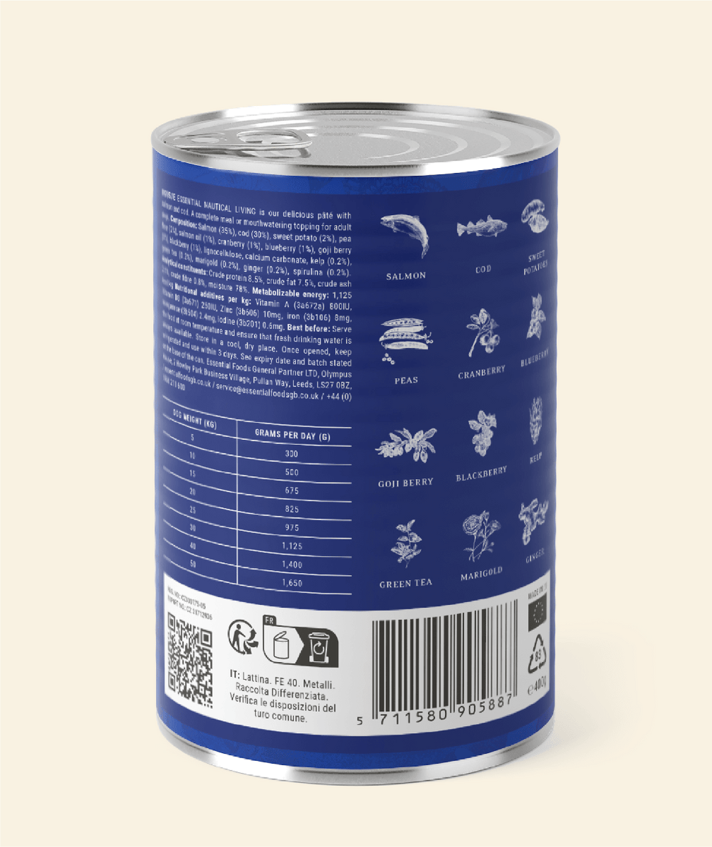 Essential Nautical Living Paté 400g - PupDeluxe.dk