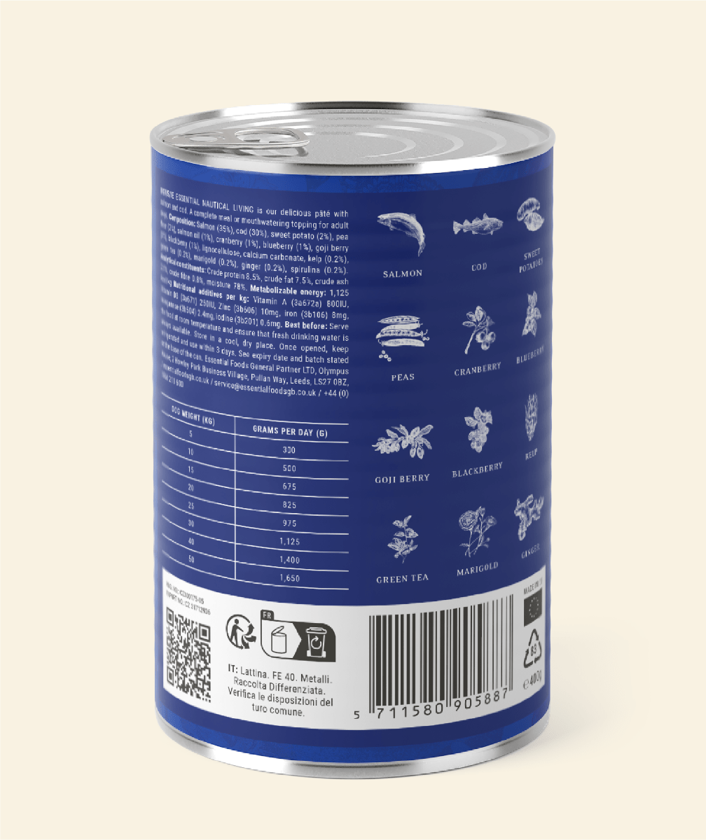 Essential Nautical Living Paté 400g - PupDeluxe.dk