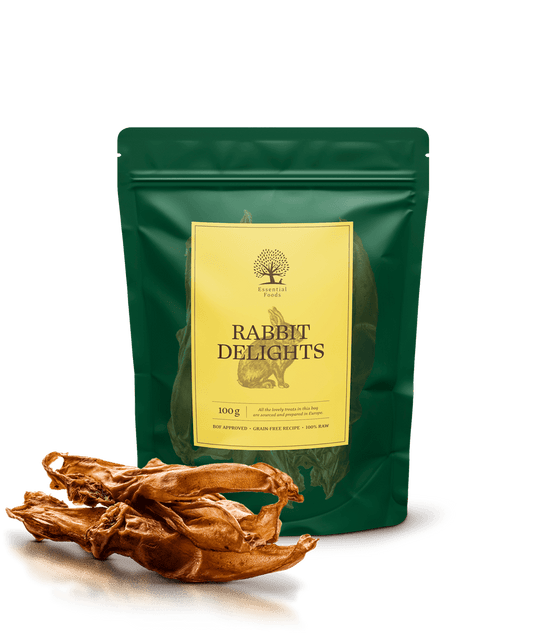Essential Rabbit Delights 100g - PupDeluxe.dk