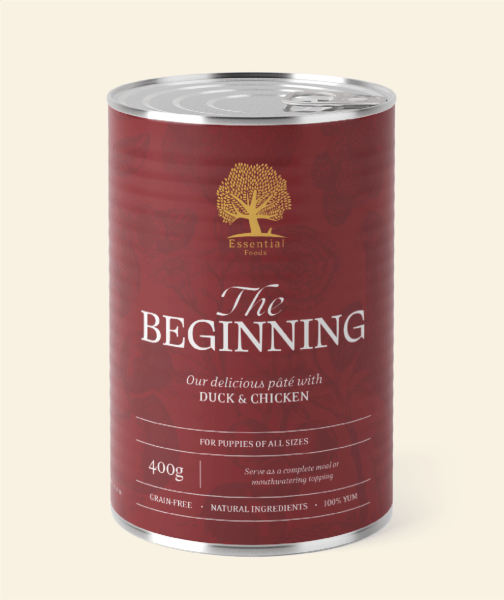 Essential The Beginning Paté 400g - PupDeluxe.dk