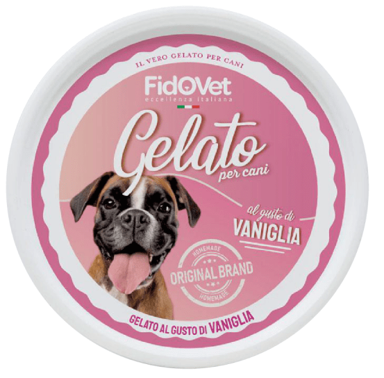 FidoVet Gelato Hundeis - Vanille - PupDeluxe.dk