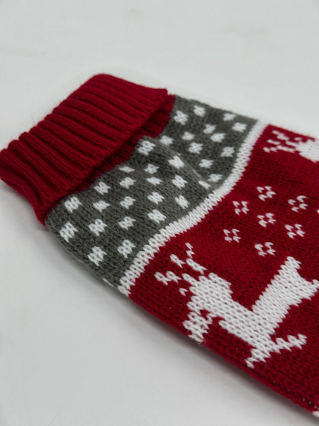 Limited Julesweater Rød (hvalpe) - PupDeluxe.dk