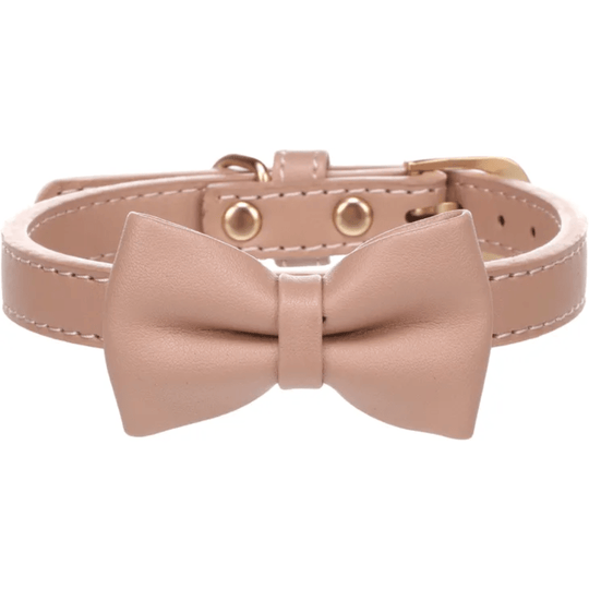 NELA halsbånd med butterfly - Pink - PupDeluxe.dk