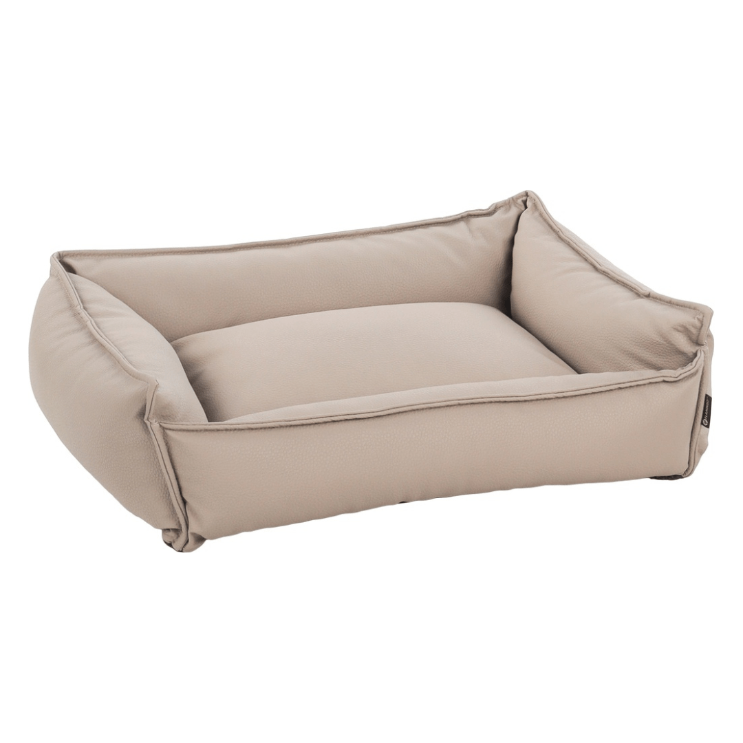 ODET Hundekurv Rektangel - Beige - PupDeluxe.dk