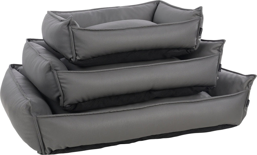 ODET Hundekurv Rektangel - Mørkegrå - PupDeluxe.dk