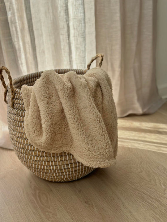 Teddy Fleece tæppe - PupDeluxe.dk