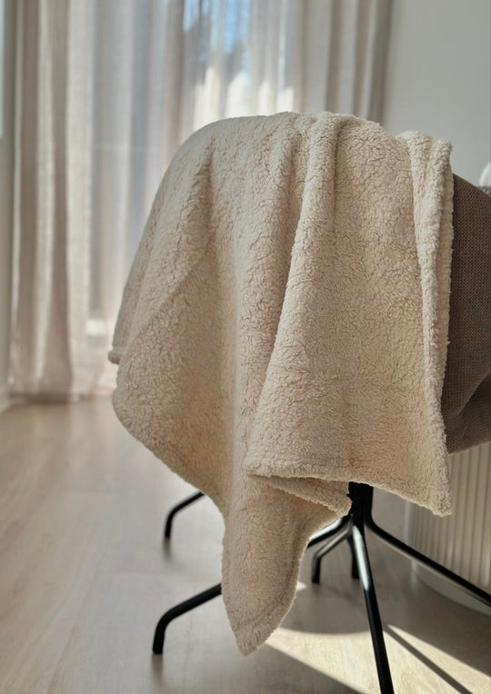 Teddy Fleece tæppe - PupDeluxe.dk