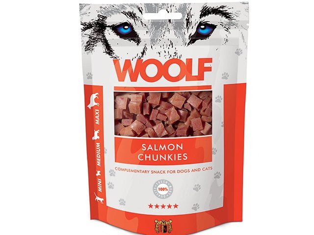 Woolf Chunkies m. Laks 100g - PupDeluxe.dk
