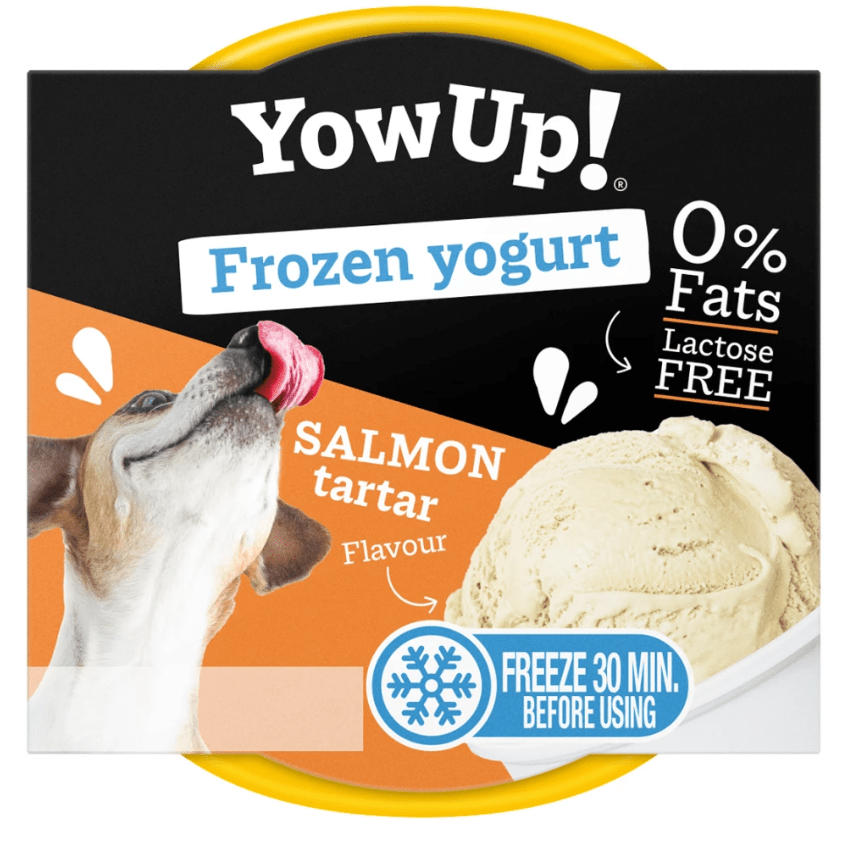 YowUp Dog Frozen Yoghurt 110g - Laksetatar - PupDeluxe.dk