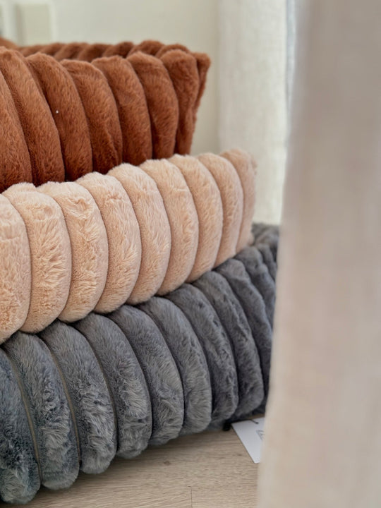 Zenora Cozy Fløjl Hundekurv - PupDeluxe.dk