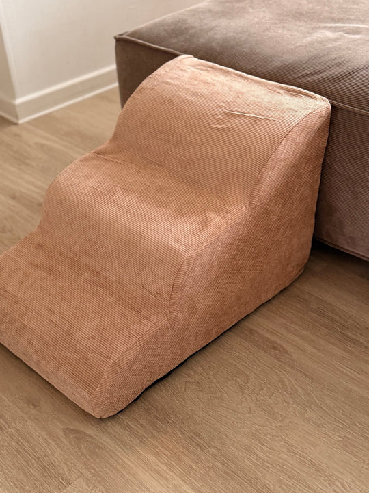 Zenora hundetrappe fløjl - PupDeluxe.dk