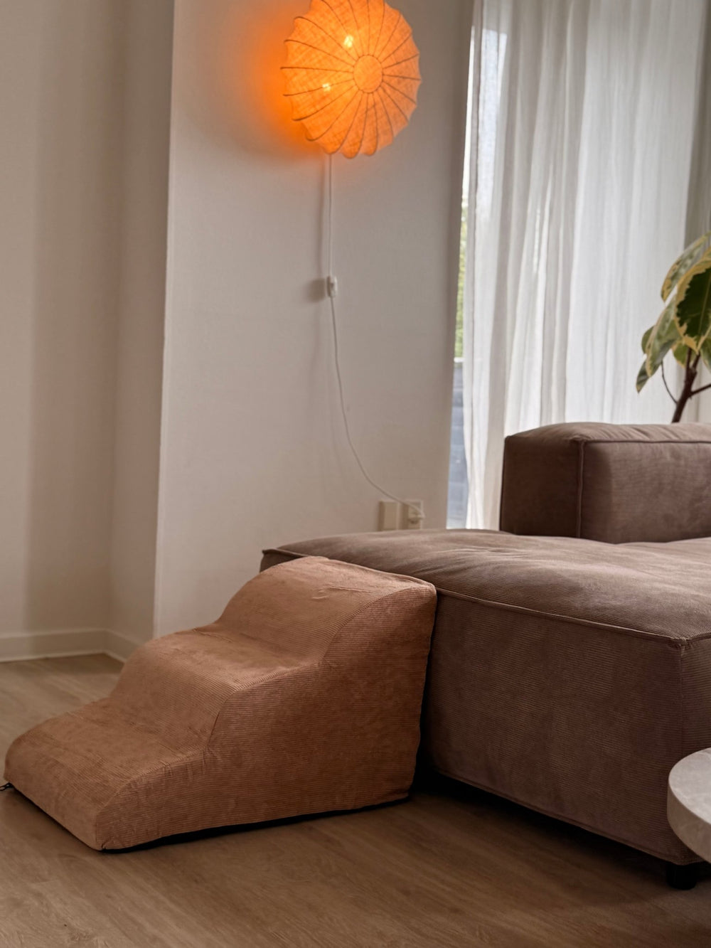 Zenora hundetrappe fløjl - PupDeluxe.dk